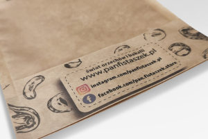 Opakowanie typu doypack z nadrukiem