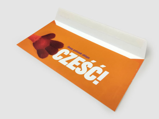 Koperta firmowa z nadrukiem